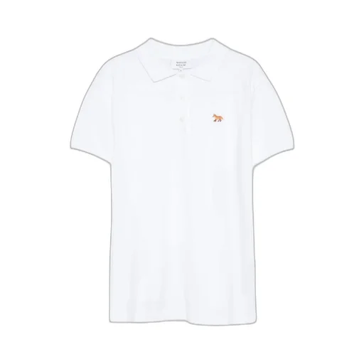 Fox-Embroidered Polo Shirt