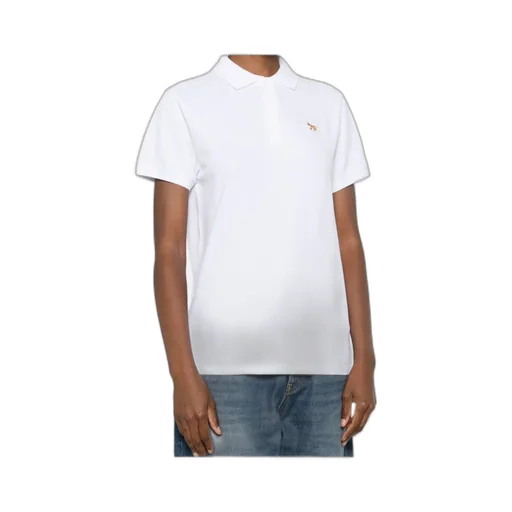 Fox-Embroidered Polo Shirt