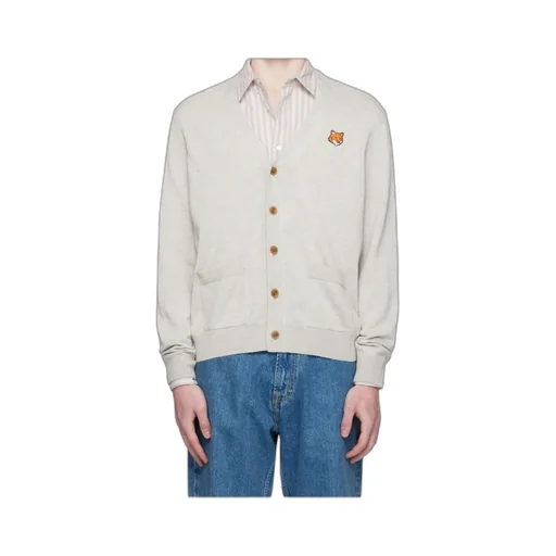 Maison Kitsuné Fox Head Regular Cardigan