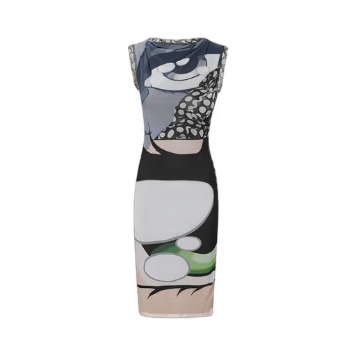 Ottolinger Julien Ceccaldi Printed Midi Dress