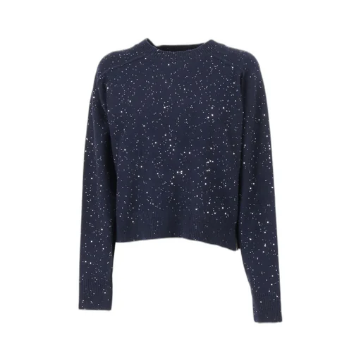 Sequined Long-Sleeved Sweater