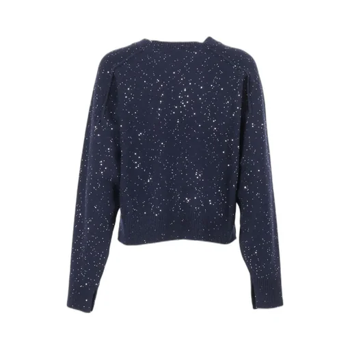 Sequined Long-Sleeved Sweater