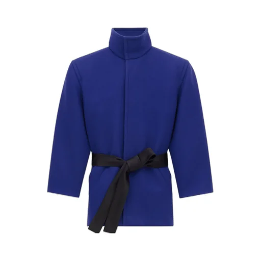 Saint Laurent Boxy Belted Coat