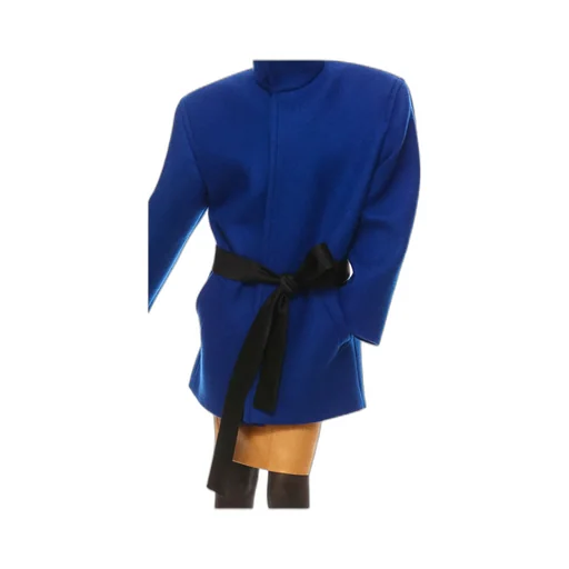 Saint Laurent Boxy Belted Coat