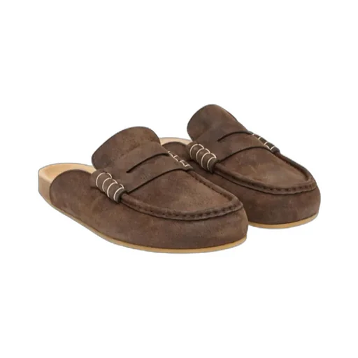 Round Toe Mules