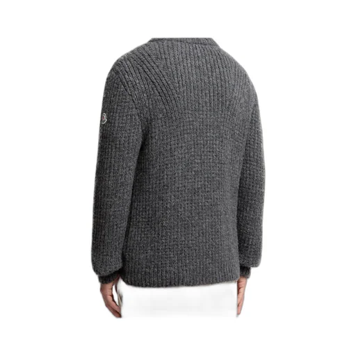 Alpaca & Wool Zip-Up Cardigan