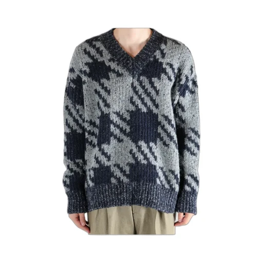 Dries Van Noten V-Neck Knitted Jumper