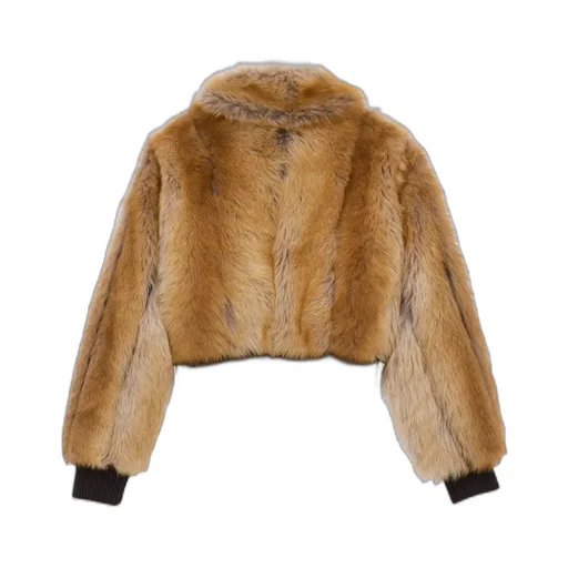 Zip-Front Shearling Jacket