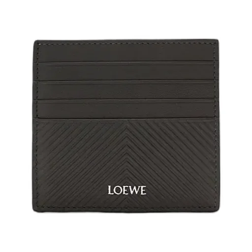 Open Cardholder In Textured Classic Calfskin