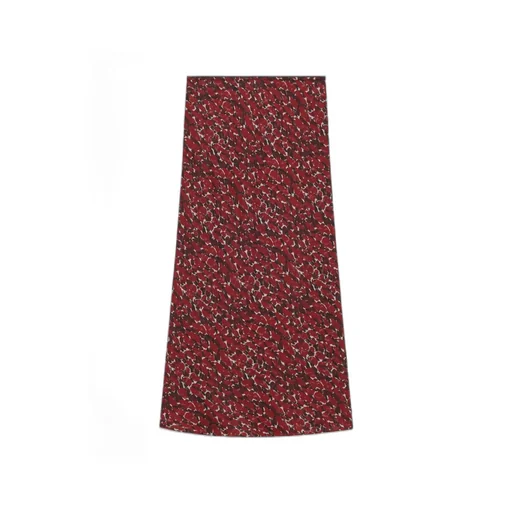 Midi Skirt In Spotted Silk Muslin