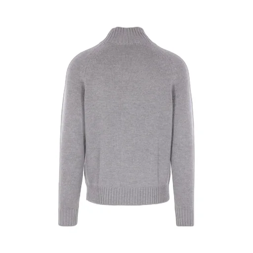 High-Neck Raglan-Sleeve Sweater
