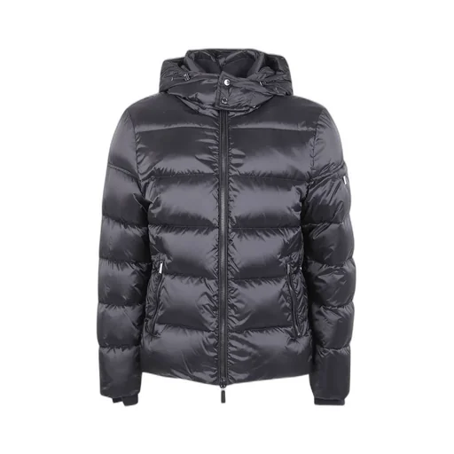 Quilted Zip-Up Down Jacket