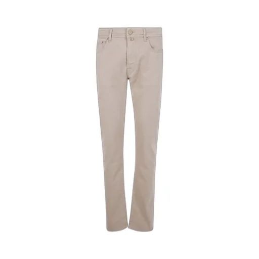 Embroidered-Pocket Trousers