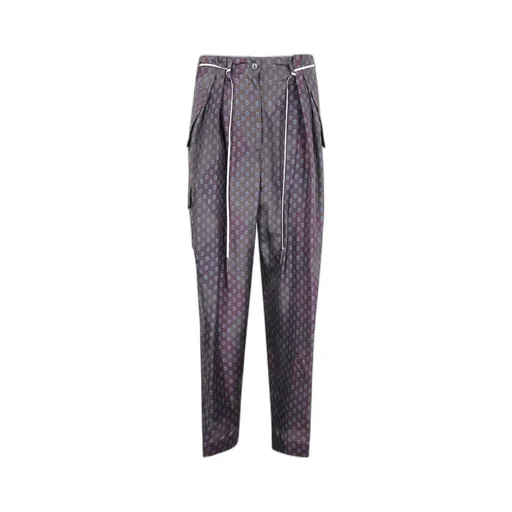 Dries Van Noten Drawstring Wide-Leg Trousers