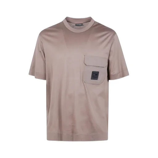 Patch-Pocket Logo-Detail T-Shirt