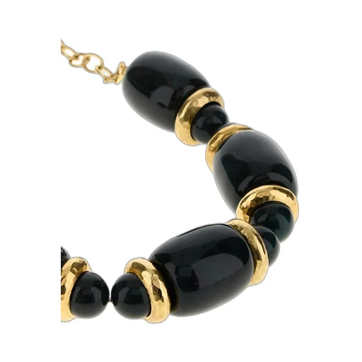 Saint Laurent Logo Plaque Braclet