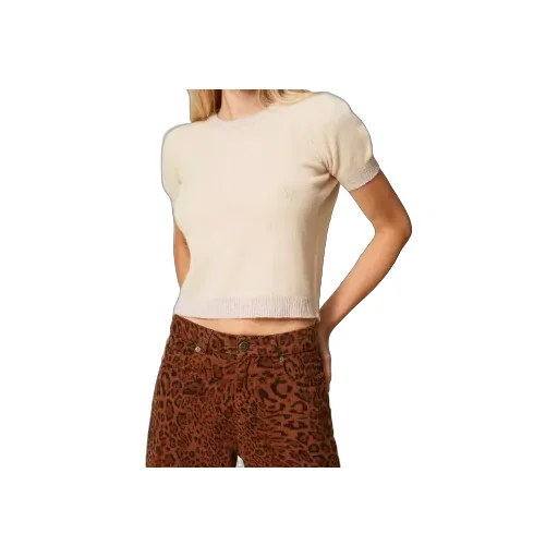 Puff-Sleeve Wool Sweater