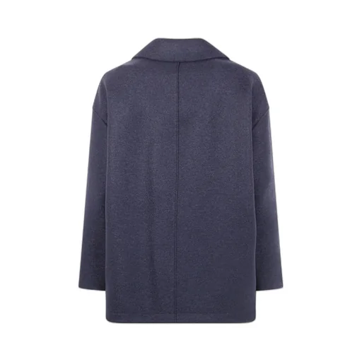 Double-Breasted Wool Coat