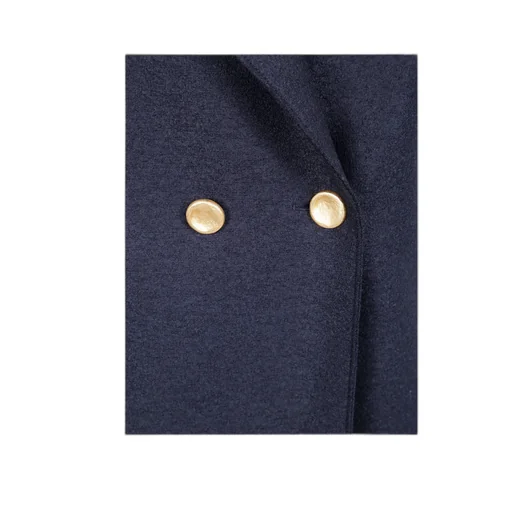 Double-Breasted Wool Coat