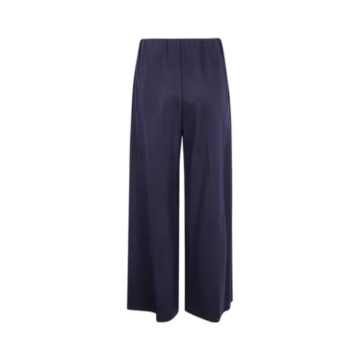 Wide-Leg Wool Trousers