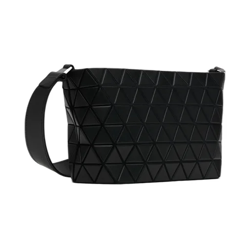 Bao Bao Issey Miyake Crystal Matte Zip-Up Shoulder Bag