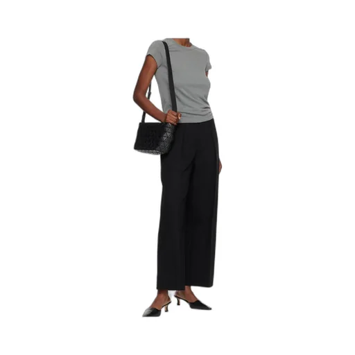 Bao Bao Issey Miyake Crystal Matte Zip-Up Shoulder Bag