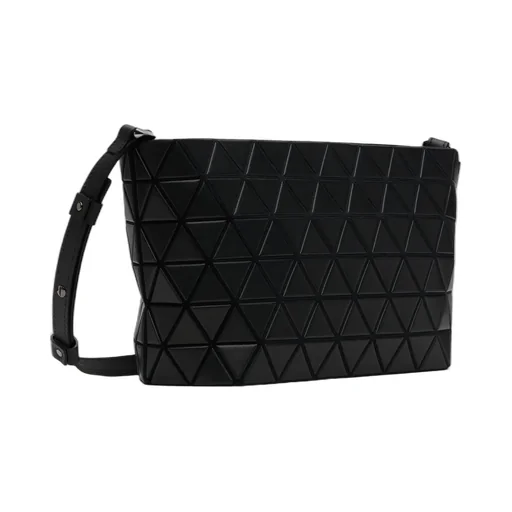 Bao Bao Issey Miyake Crystal Matte Zip-Up Shoulder Bag