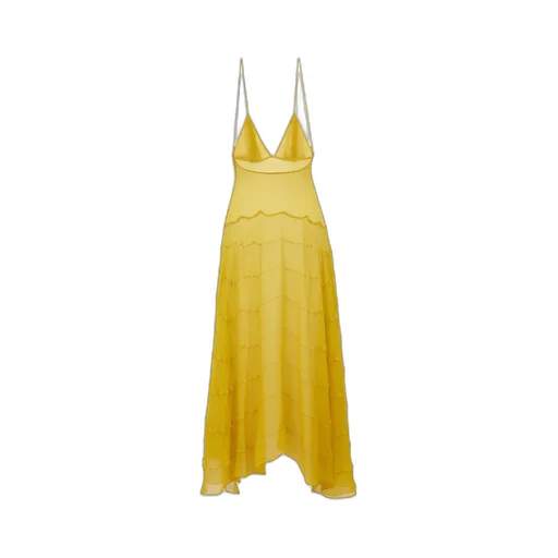 Saint Laurent V-Neck Sleeveless Dress