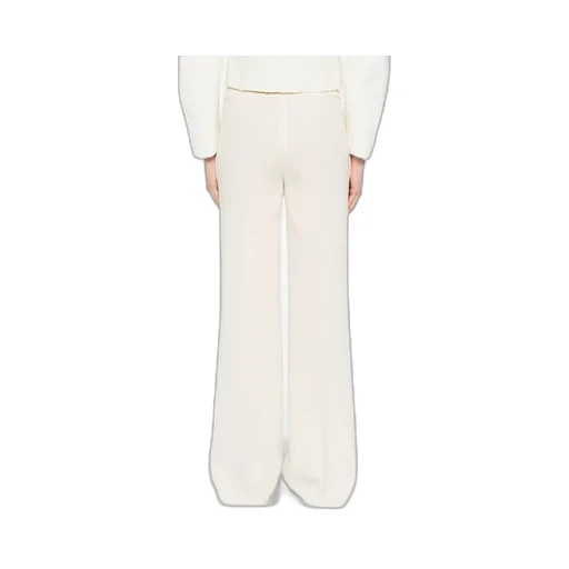 Wool Straight-Leg Trousers