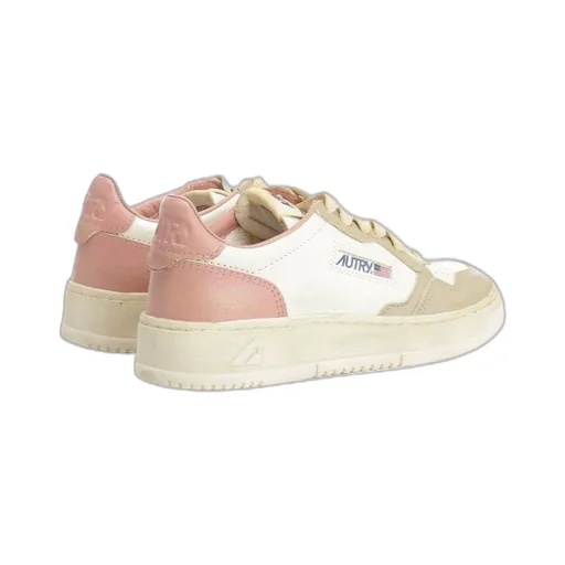 Action Leather Panelled Sneakers