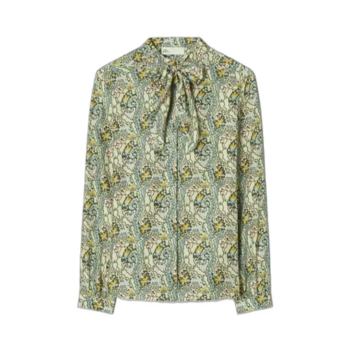 Silk Bow Blouse
