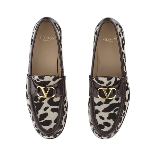 Valentino Vlogo Signature Slip-On Loafers