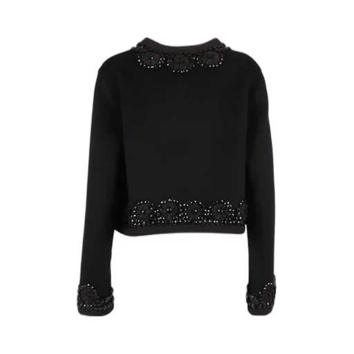 P.A.R.O.S.H. Bead-Embellished Cropped Jacket