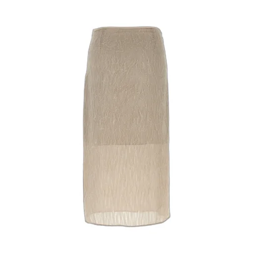 Peserico Fil Coupé Midi Skirt