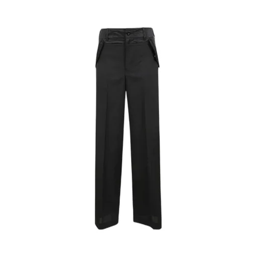 Sacai Panelled Pleated Trousers