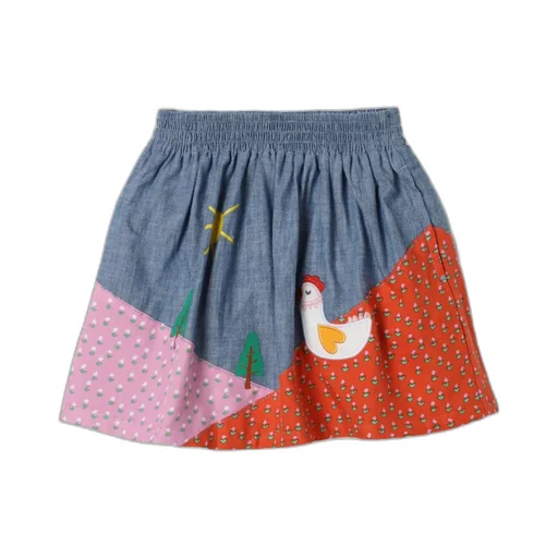 Elastic Waist Skirt