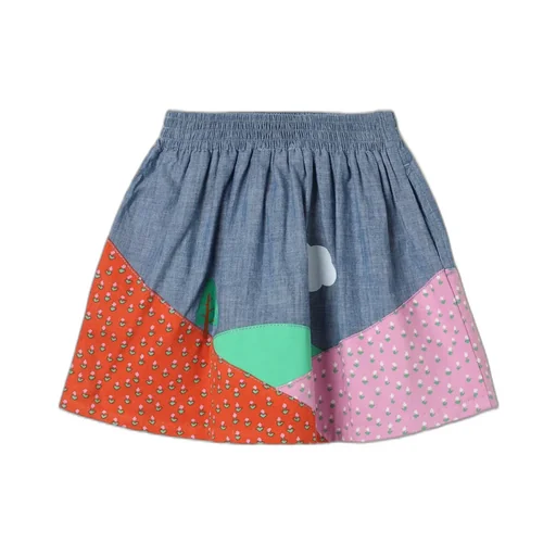Elastic Waist Skirt