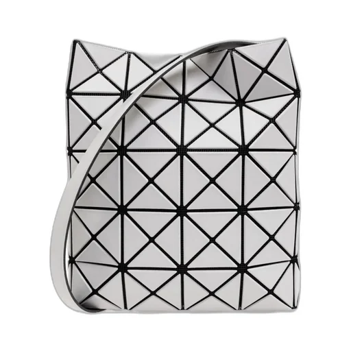 Bao Bao Issey Miyake Prism Matte Geometric Patterned Shoulder Bag