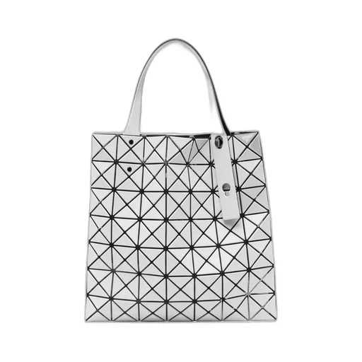 Bao Bao Issey Miyake Prism Matte Logo Detailed Tote Bag