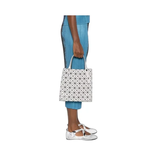Bao Bao Issey Miyake Prism Matte Logo Detailed Tote Bag