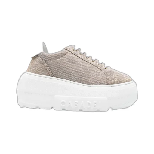Platform Lace-Up Sneakers