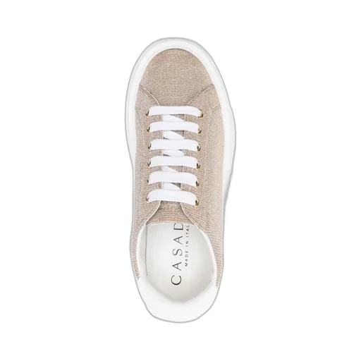 Platform Lace-Up Sneakers