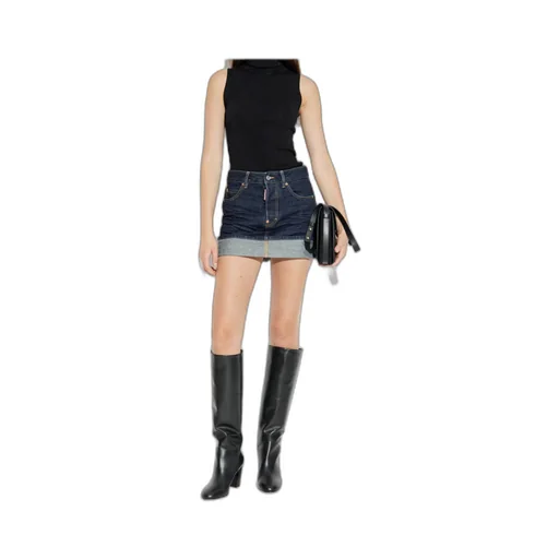 Dsquared2 Denim Mini Skirt
