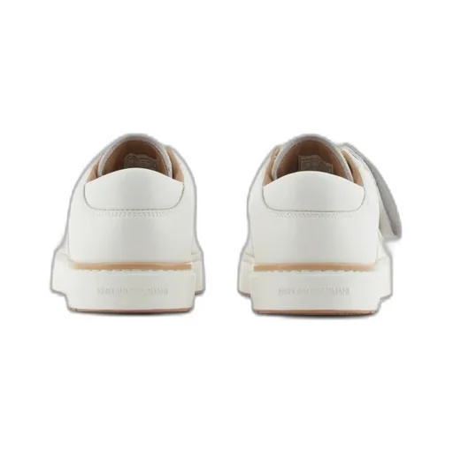 Leather Lace-Up Sneakers