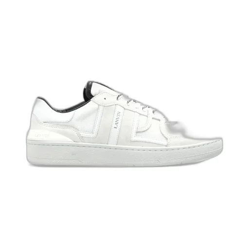 Lanvin Clay Lace-Up Sneakers