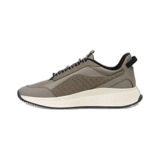 Perforated Lace-Up Sneakers