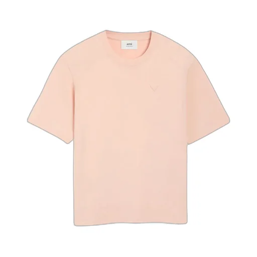 Pink Cotton Ami De Coeur Cosy Fit T-Shirt