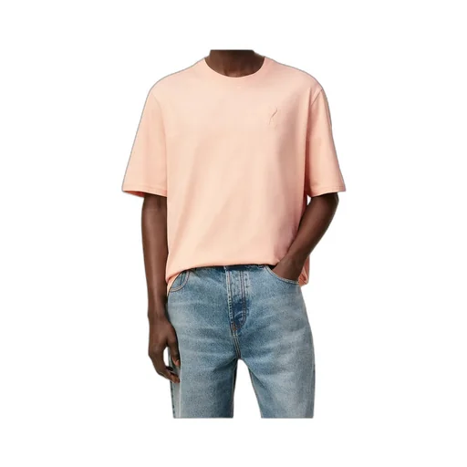 Pink Cotton Ami De Coeur Cosy Fit T-Shirt