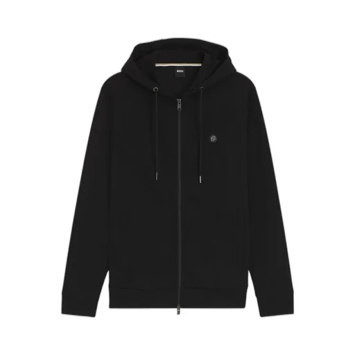 Boss Hugo Boss Logo Patch Zipped Hoodie