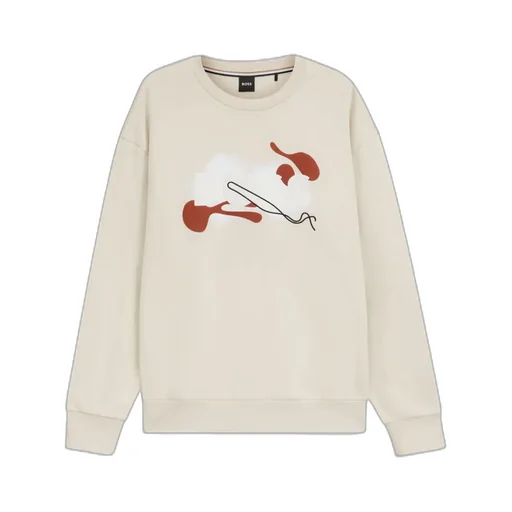 Abstract-Print Sweatshirt